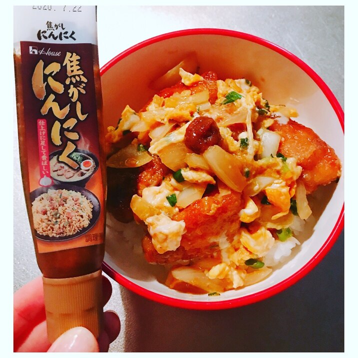 焦がしにんにく香る 余った唐揚げで唐揚げ丼 レシピ 作り方 By 専業主婦t 楽天レシピ 焦がしにんにく香る 余った唐揚げで唐揚げ丼 レシピ 作り方 By 専業主婦t 楽天レシピ